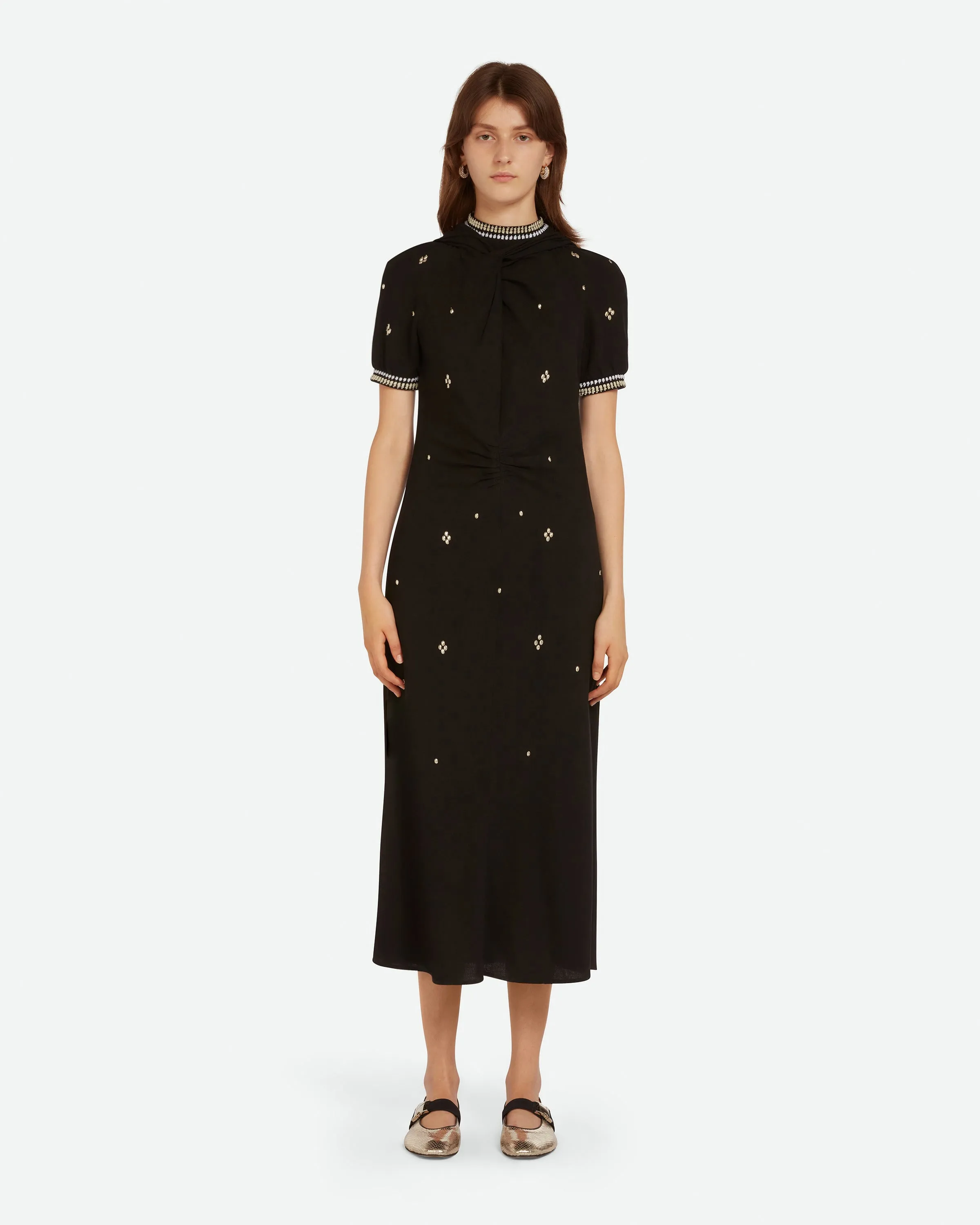 Wisdom Dress sold by Wales Bonner