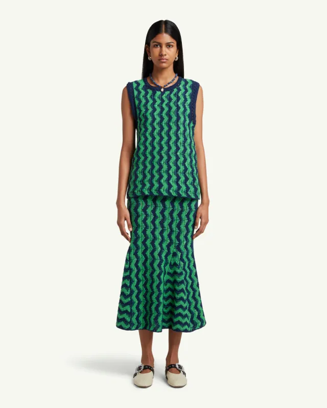 Isle Top sold by Wales Bonner