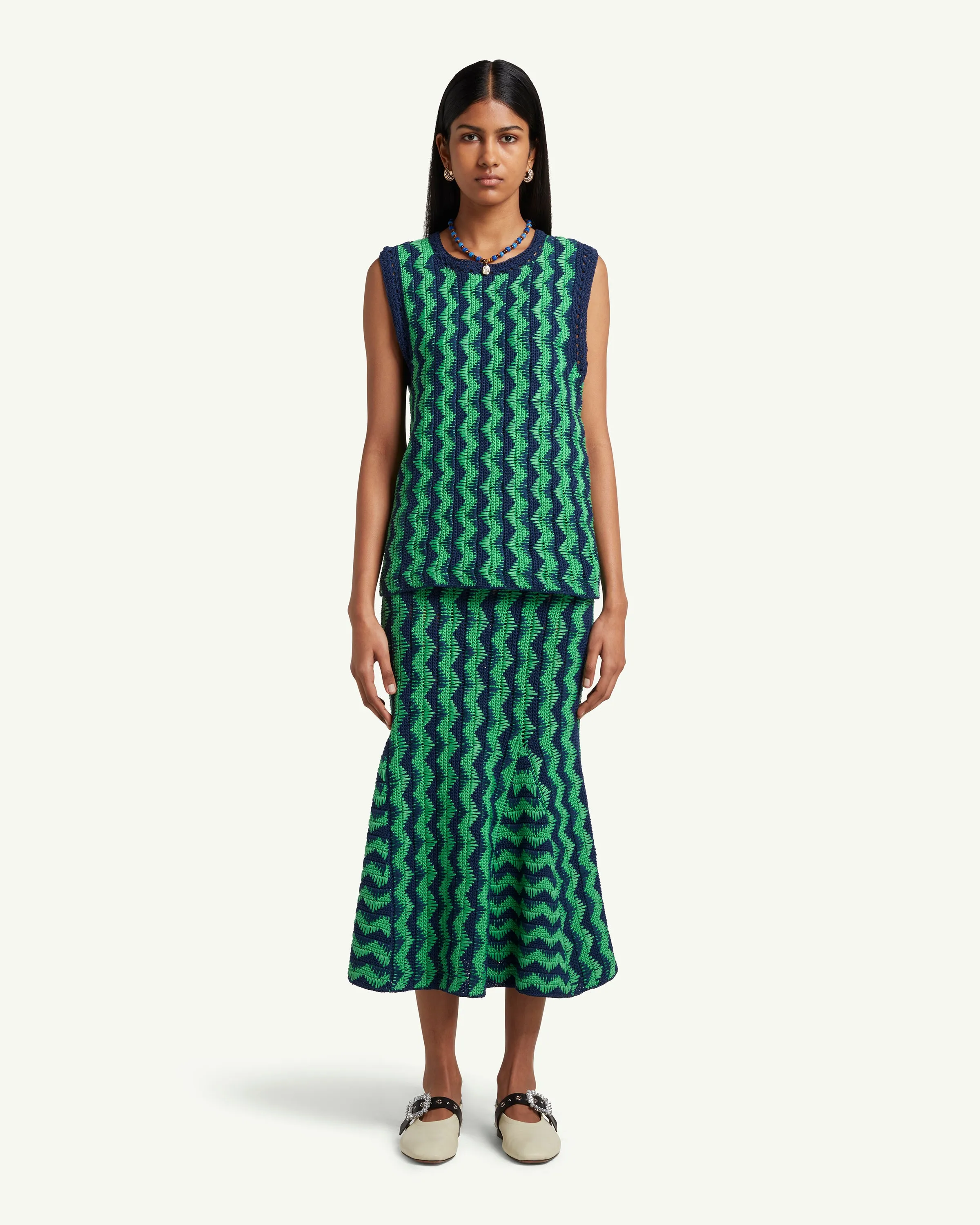 Isle Top sold by Wales Bonner