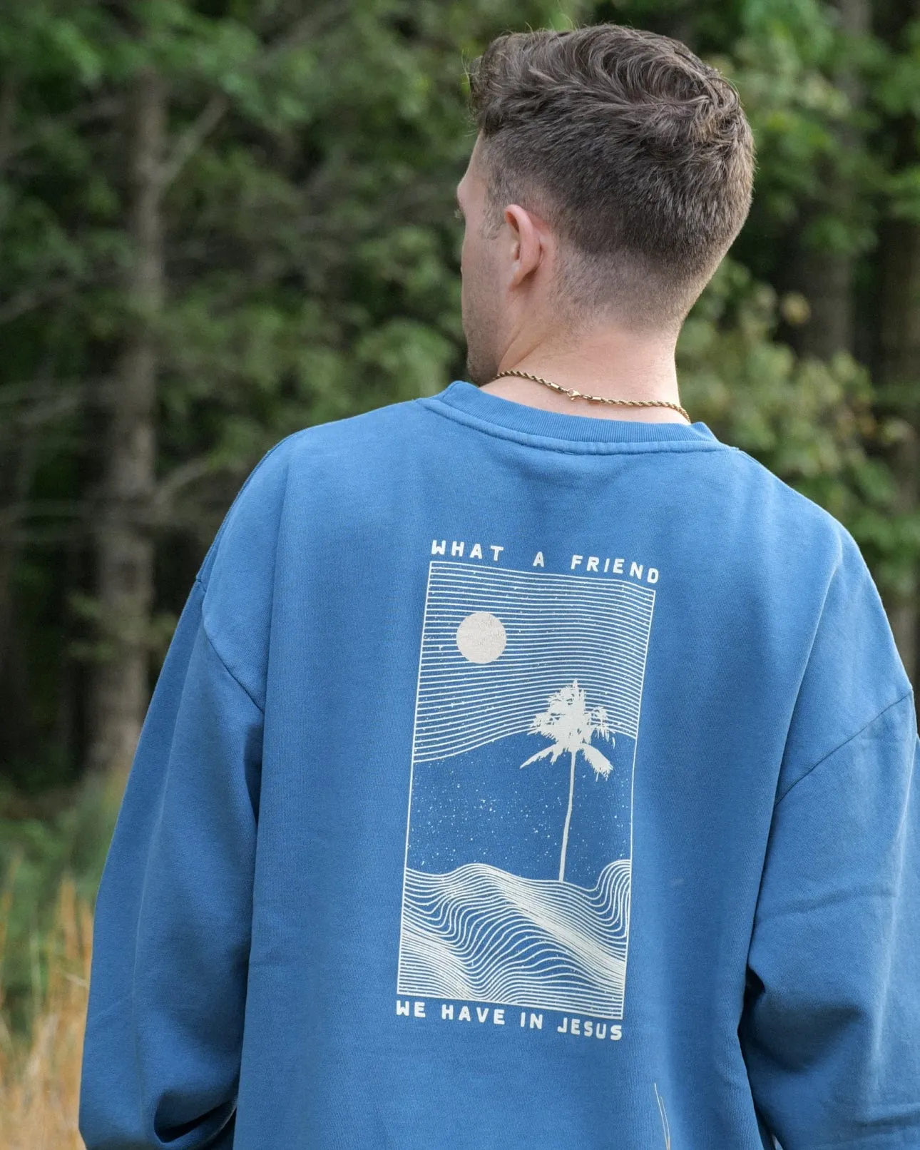 Beach What a Friend Crew sold by Forty-Six Ten