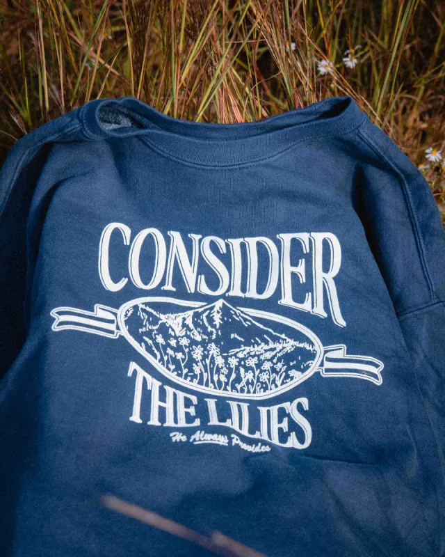 Consider the Lilies Crew sold by Forty-Six Ten