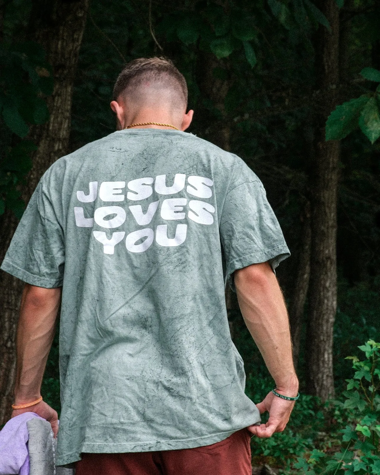 Jesus Loves You Tee sold by Forty-Six Ten product image thumbnail 2