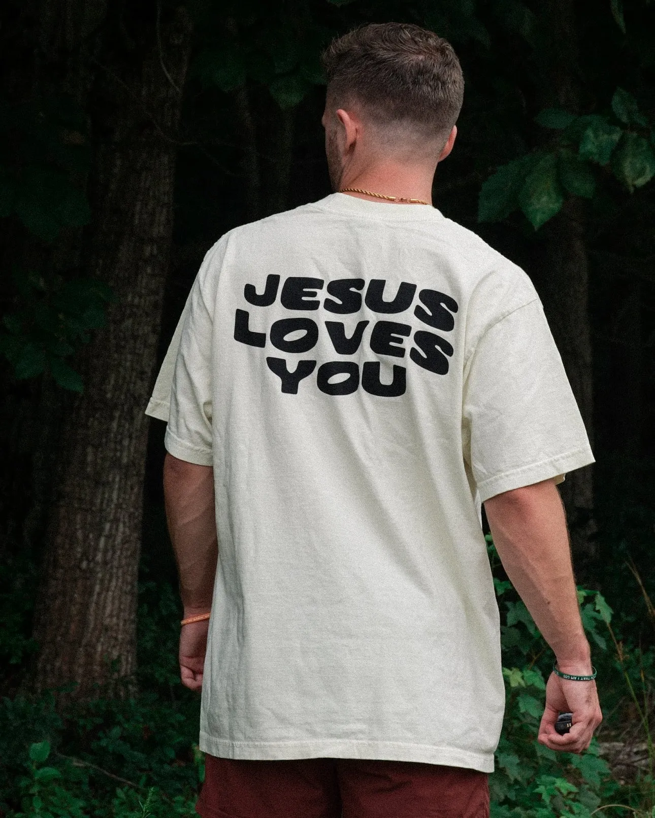 Jesus Loves You Tee sold by Forty-Six Ten