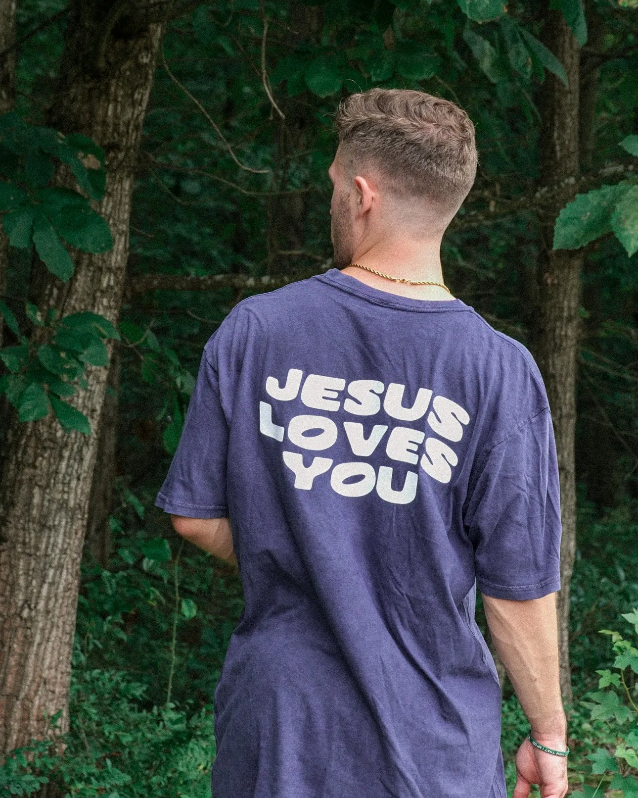 Jesus Loves You Tee sold by Forty-Six Ten product image thumbnail 4