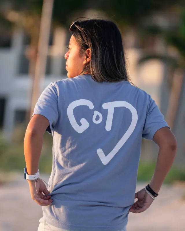 God Heart Tee sold by Forty-Six Ten
