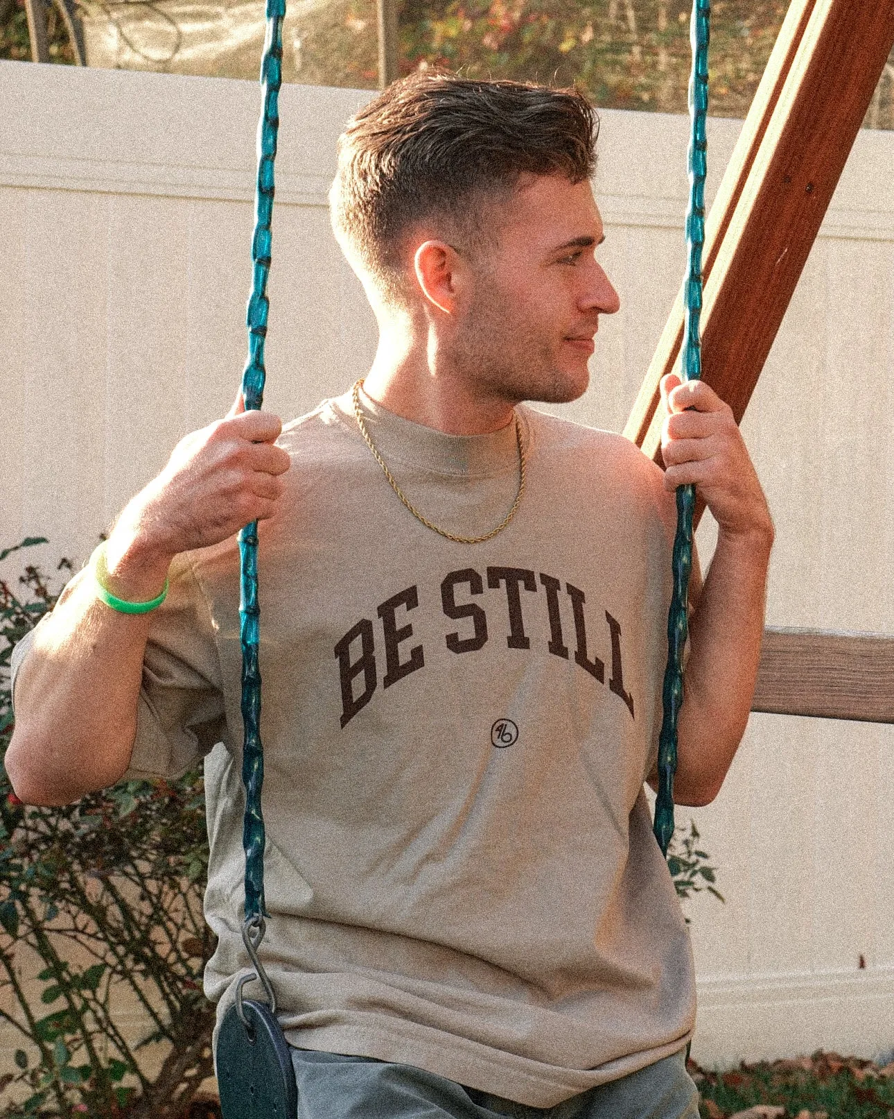 Be Still University Style Heavy Tee sold by Forty-Six Ten