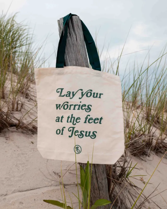 Lion and the Lamb Tote sold by Forty-Six Ten