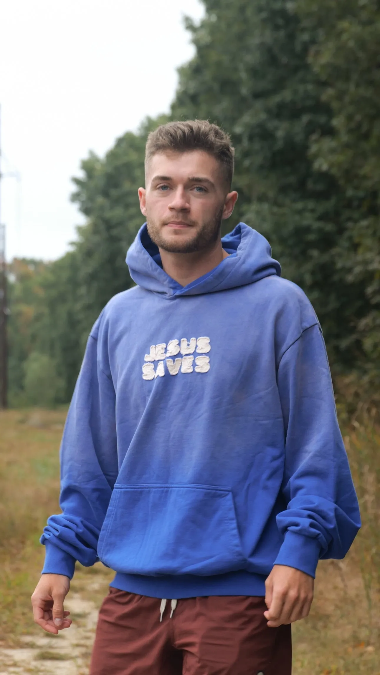 Jesus Saves Patchwork Hoodie sold by Forty-Six Ten product image thumbnail 4