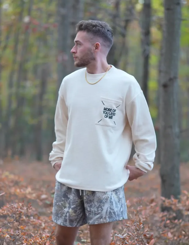 Less of Me Waffle Heavy Thermal sold by Forty-Six Ten