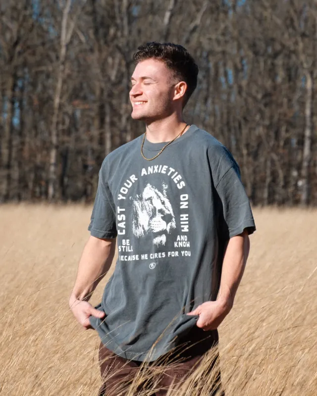 Lion Anxiety Tee sold by Forty-Six Ten