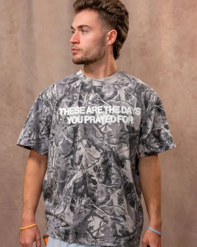 Days You Prayed For Heavy Tee made by Forty-Six Ten