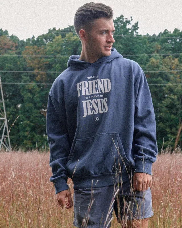 What A Friend Heavyweight Hoodie sold by Forty-Six Ten