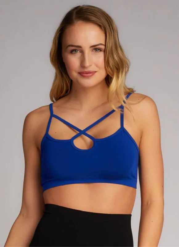 Bamboo Cross-Front Bralette sold by C’est Moi