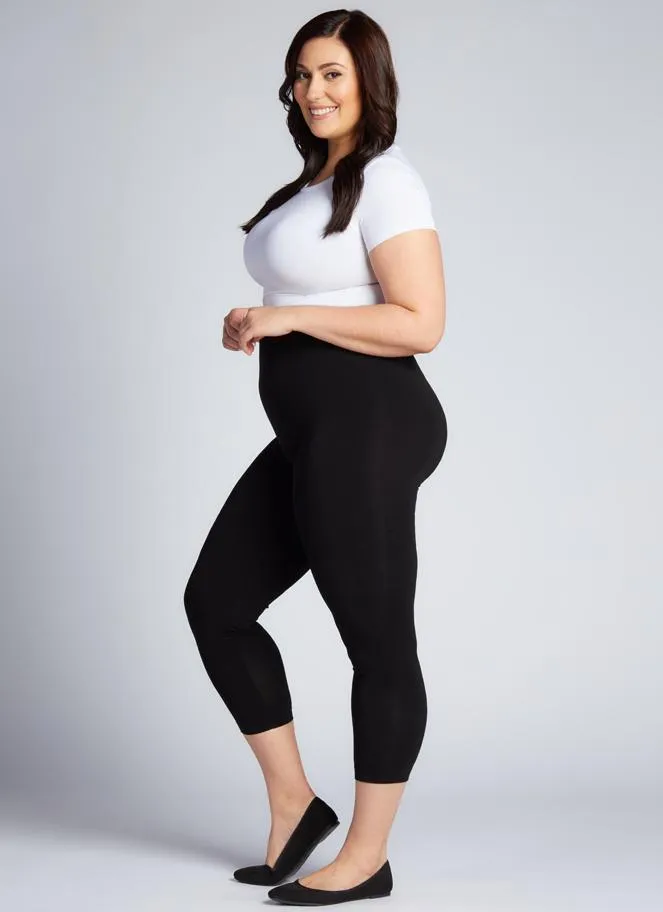 Bamboo Plus Size 3/4 Legging sold by C’est Moi product image thumbnail 5