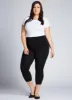 Bamboo Plus Size 3/4 Legging sold by C’est Moi