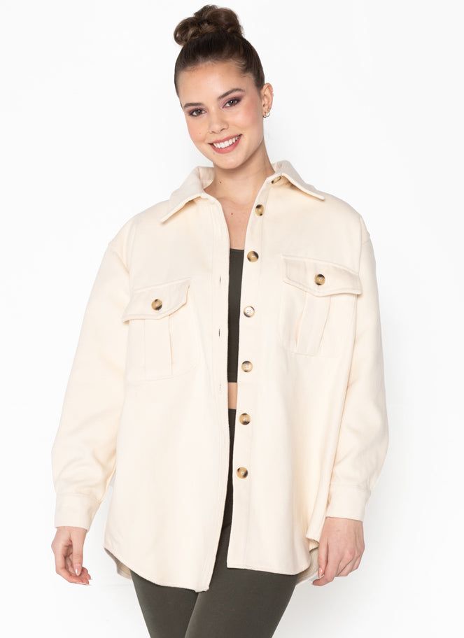 Soft Shacket sold by C’est Moi