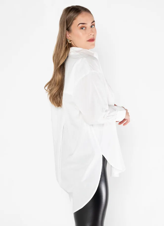 Cotton Poplin Shirt With Pocket sold by C’est Moi product image thumbnail 3