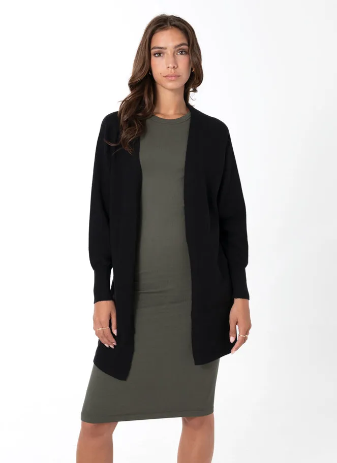 Knit Viscose Blend Open Cardigan sold by C’est Moi