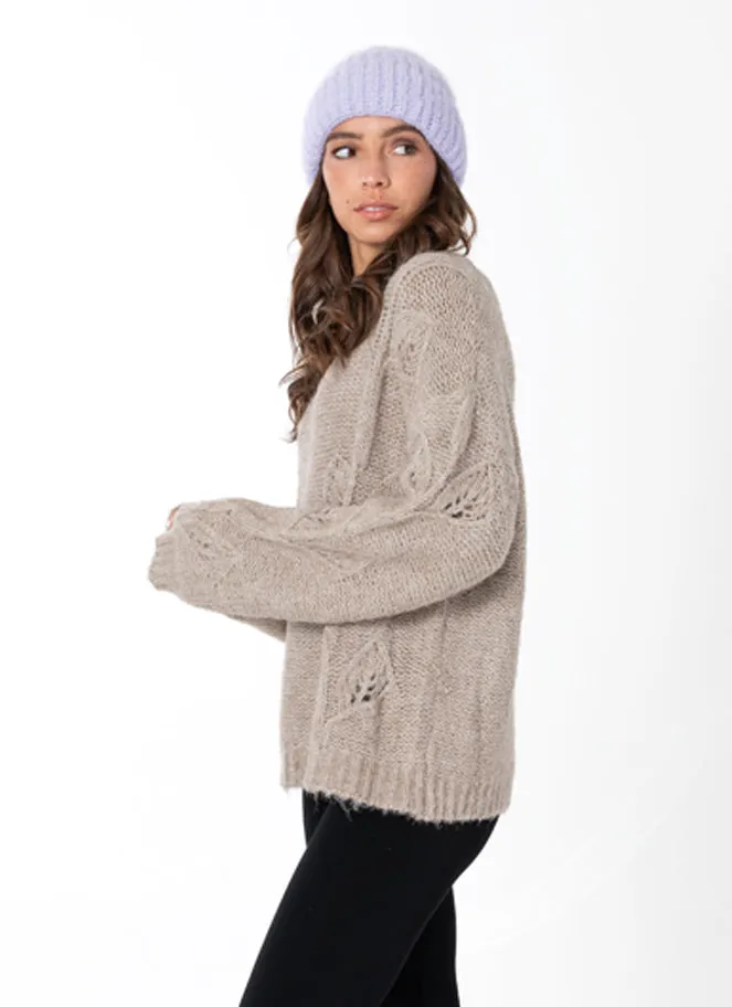 Knit Crew Neck Sweater sold by C’est Moi product image thumbnail 3