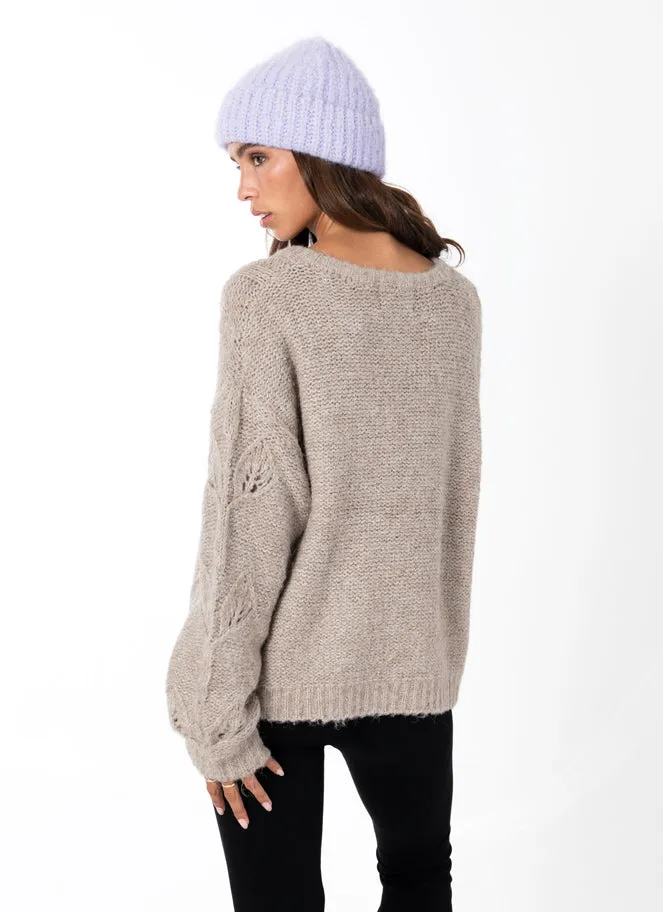 Knit Crew Neck Sweater sold by C’est Moi product image thumbnail 4