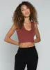 Bamboo Deep V Rib Top sold by C’est Moi