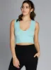 Bamboo Deep V Rib Top sold by C’est Moi