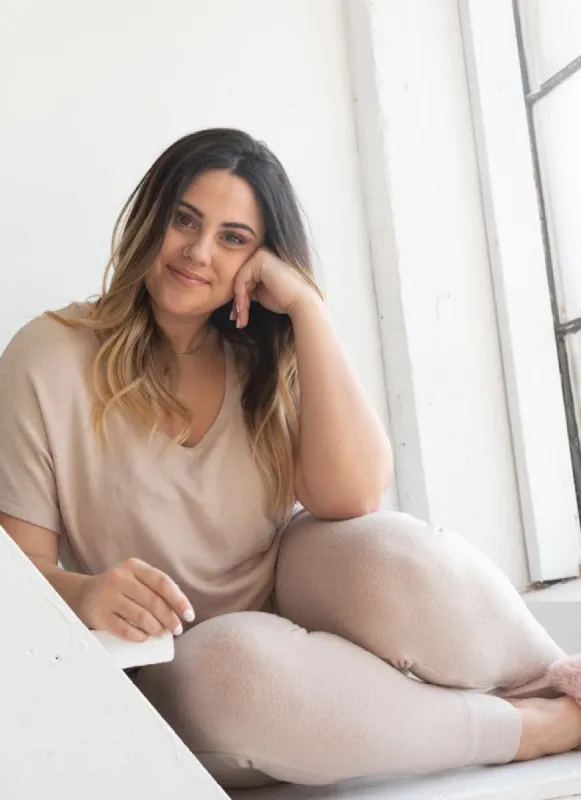 Soft S/S V-Neck sold by C’est Moi