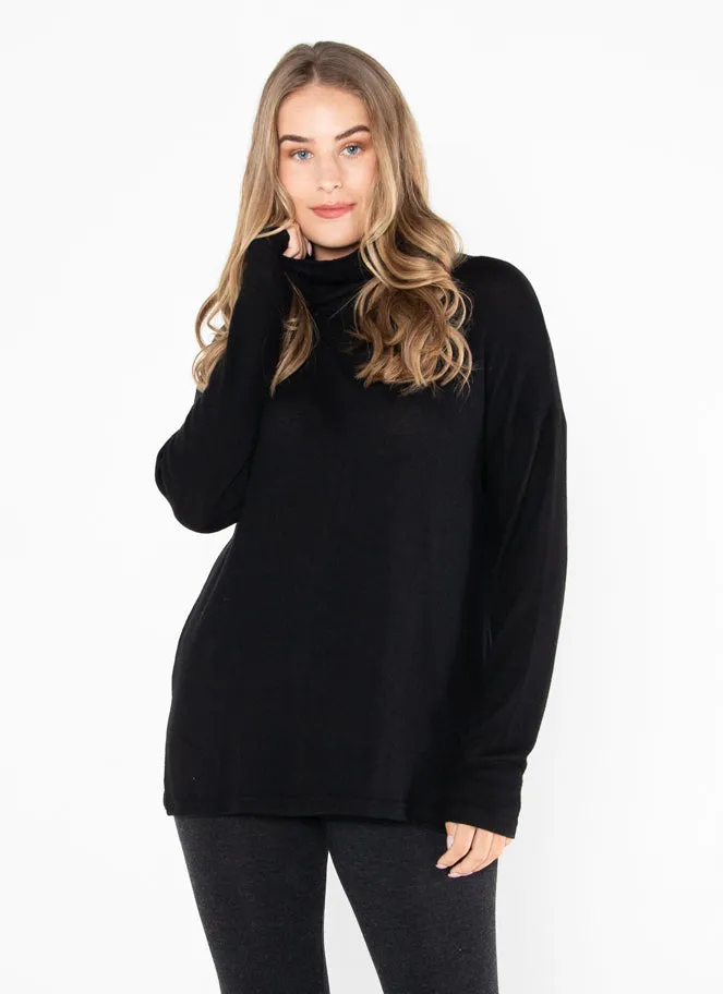 Rayon Soft Knit Turtle-Neck Top sold by C’est Moi product image thumbnail 3