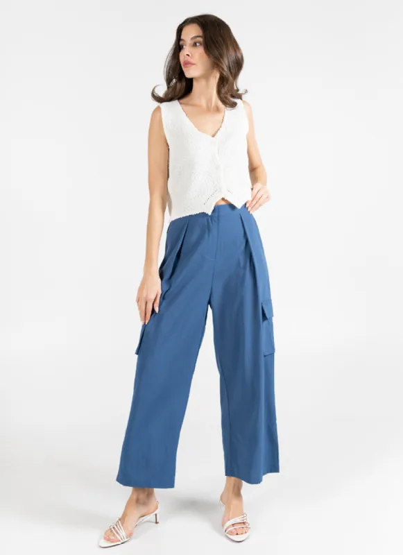 Pleat Side Cargo Pant sold by C’est Moi