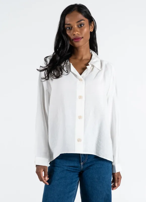 Rayon Blend Relaxed Fit Blouse made by C’est Moi