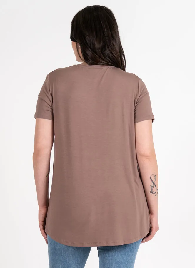 Bamboo C/S Top sold by C’est Moi product image thumbnail 5