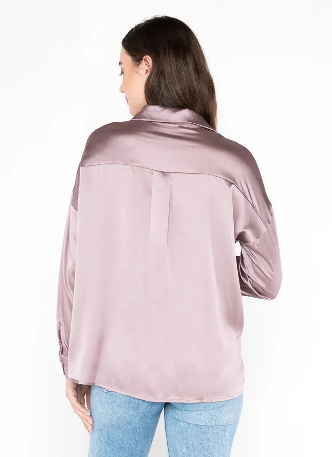 Satin Blouse sold by C’est Moi product image thumbnail 4