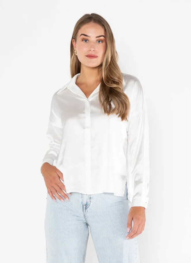 Satin Blouse sold by C’est Moi product image thumbnail 5