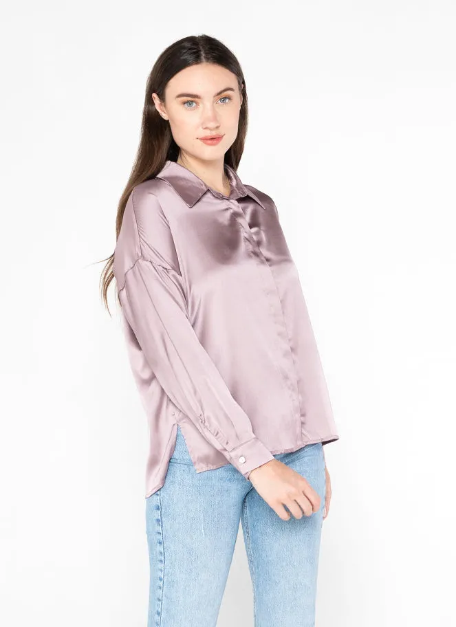 Satin Blouse sold by C’est Moi product image thumbnail 2