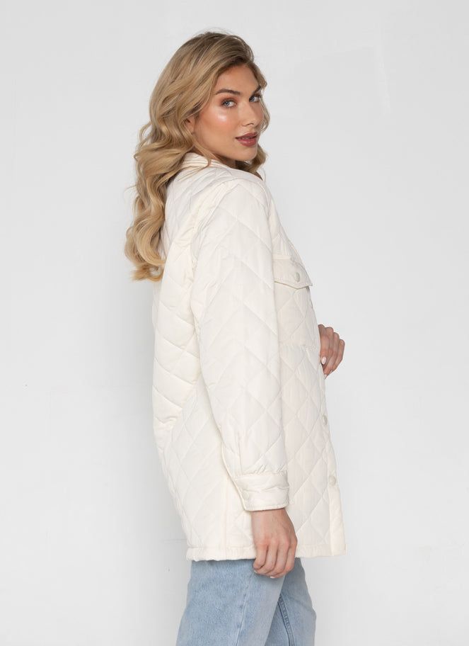 Quilt Snap Front Jacket sold by C’est Moi product image thumbnail 4