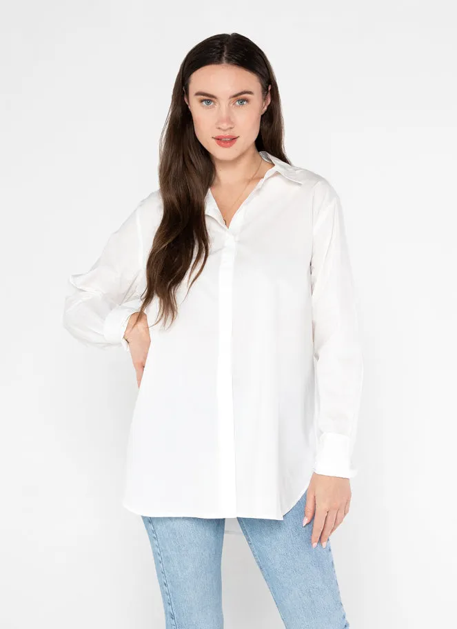 Cotton Poplin Shirt sold by C’est Moi