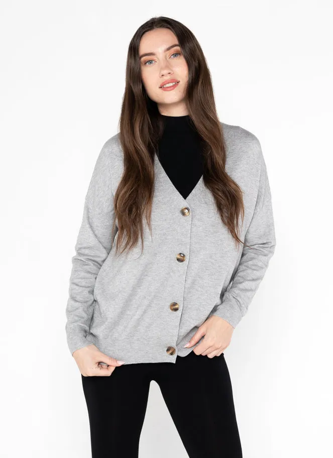 Knit Viscose Blend Cardigan sold by C’est Moi product image thumbnail 3