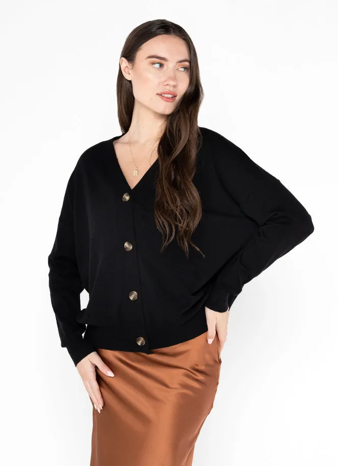 Knit Viscose Blend Cardigan sold by C’est Moi product image thumbnail 4