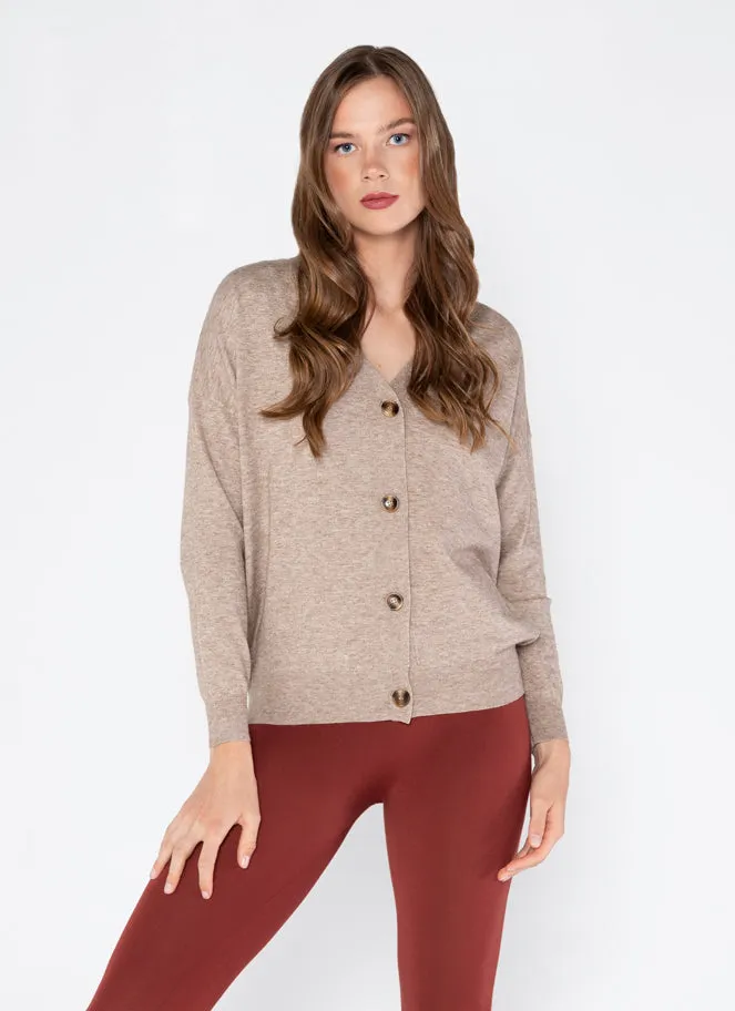 Knit Viscose Blend Cardigan sold by C’est Moi product image thumbnail 5