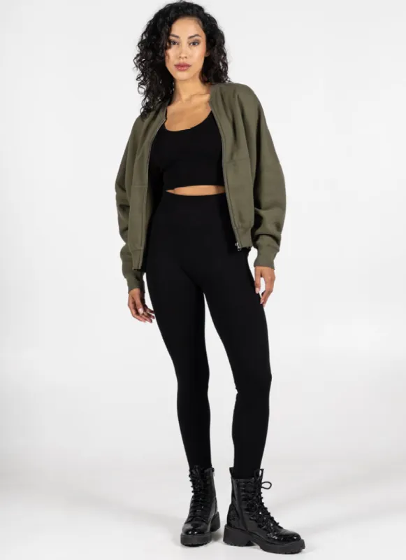 Rib High Waisted Legging sold by C’est Moi