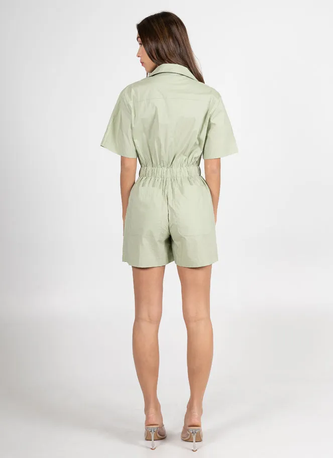 Cotton S/S Romper sold by C’est Moi product image thumbnail 4