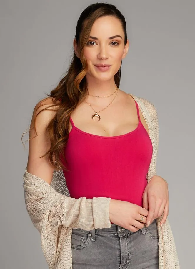 Bamboo Spaghetti-Strap Camisole sold by C’est Moi product image thumbnail 5