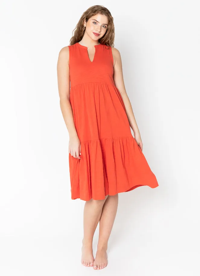 Cotton Tier Tank Dress sold by C’est Moi