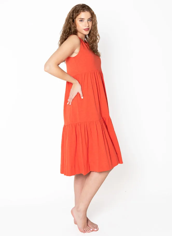 Cotton Tier Tank Dress sold by C’est Moi product image thumbnail 3