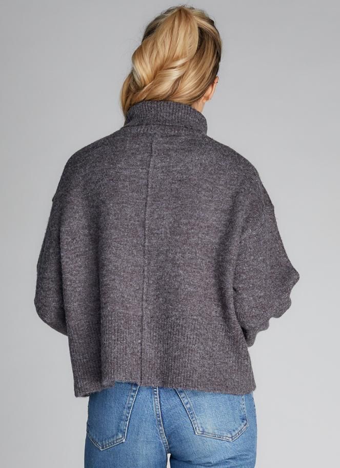 High Neck Crop Sweater sold by C’est Moi product image thumbnail 4