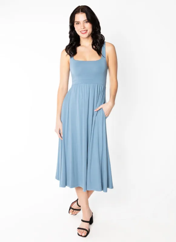 Bamboo C/S Maxi Dress sold by C’est Moi