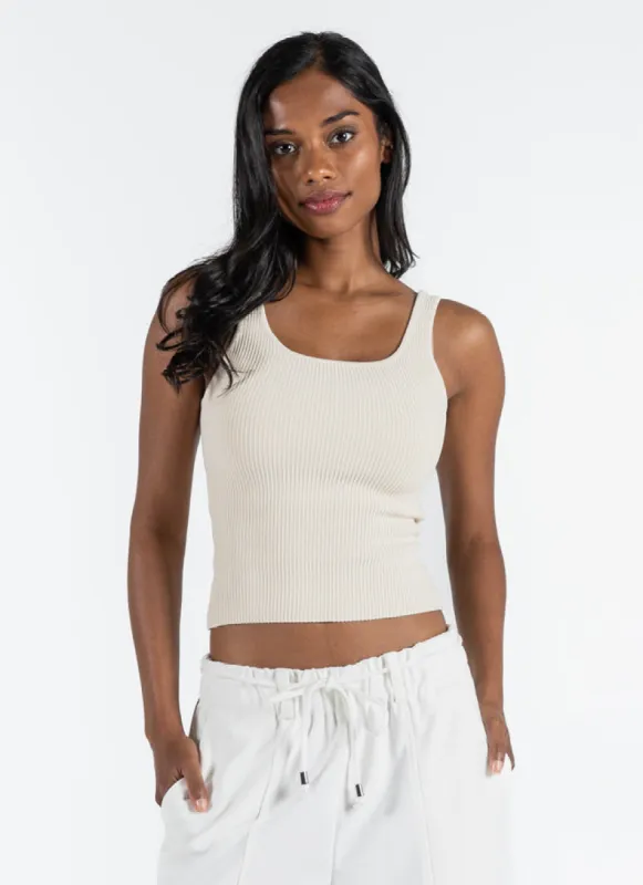 Ottoman Rib Tank sold by C’est Moi