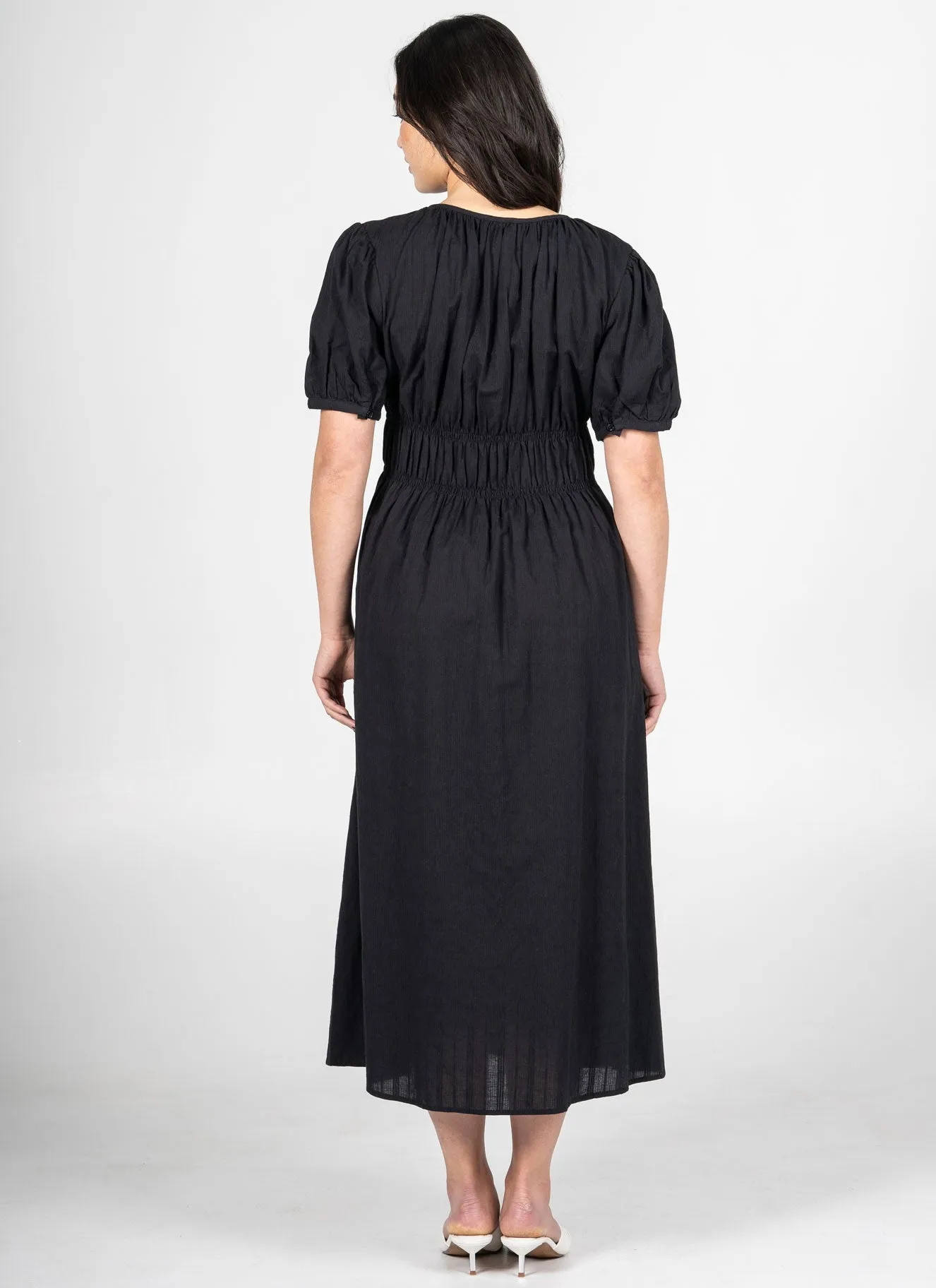 Cotton Cap Sleeve Dress sold by C’est Moi product image thumbnail 2