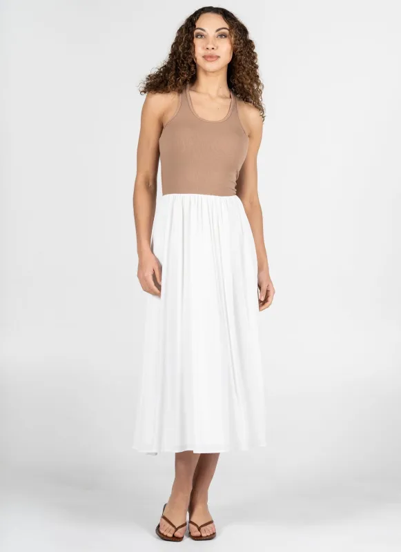 Rib Tank Midi Dress sold by C’est Moi