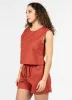 S/Less Linen Blend Top sold by C’est Moi